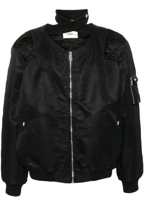Coperni cut-out bomber jacket - Black
