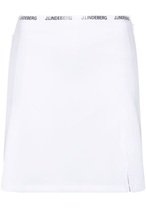 J.Lindeberg Keisha A-line miniskirt - White