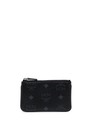 MCM mini monogram-print key pouch - Black