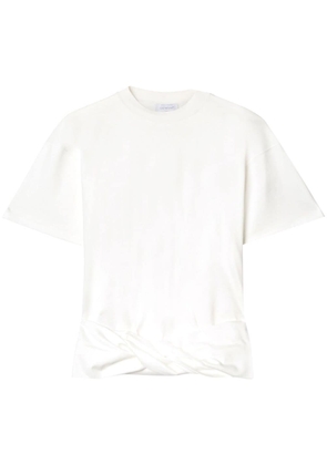 Off-White Arrows-motif twisted cotton shirt
