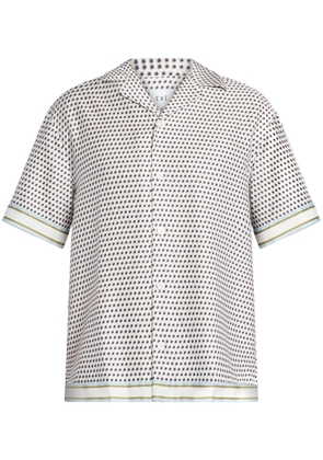 CHÉ geometric-print shirt - White