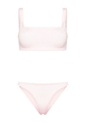PARAMIDONNA Emily smock-design bikini set - Pink