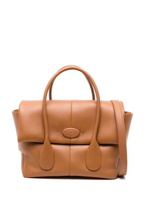 Tod's Di leather tote bag - Brown