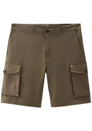 Woolrich stretch-cotton cargo shorts - Brown
