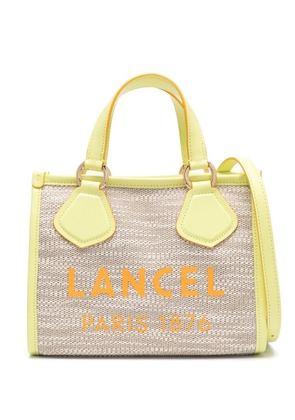 Lancel small Summer canvas crossbody bag - Neutrals