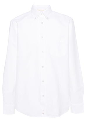 Boggi Milano Organic Oxford Cotton shirt - White