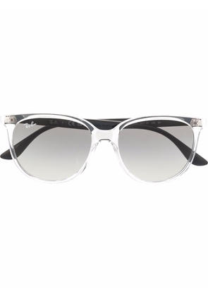 Ray-Ban round-frame gradient sunglasses - Black