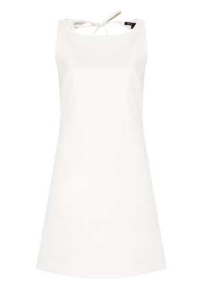 Maje open-back mini dress - White