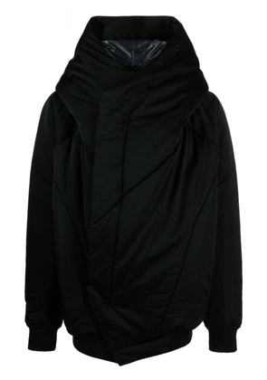 Julius asymmetric long-sleeve jacket - Black