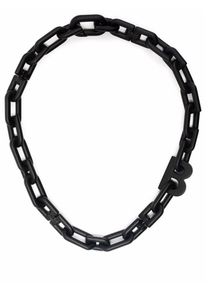 Balenciaga B Chain necklace - Black
