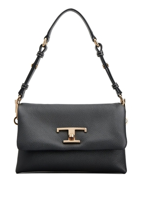 Tod's mini T Timeless leather shoulder bag - Black