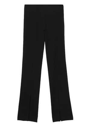 LVIR high-waisted flared trousers - Black