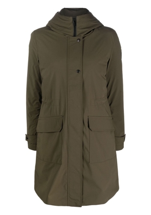Woolrich hooded padded coat - Green