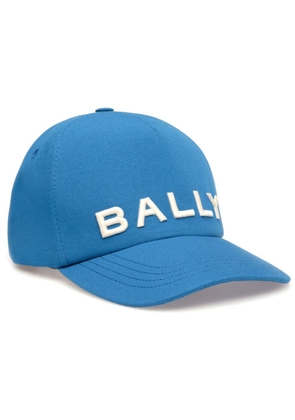 Bally logo-embroidered baseball cap - Blue