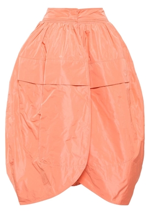Jil Sander wrap-design high-waisted midi skirt - Pink