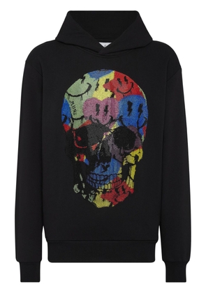 Philipp Plein skull-embellished sweatshirt - Black