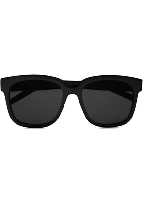 Saint Laurent Eyewear large square framed sunglasses - Black