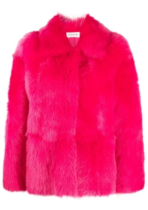 P.A.R.O.S.H. sheepskin shearling short jacket - Pink