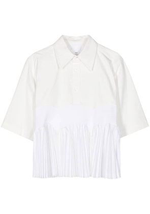 Toga Taffeta pullover shirt - White