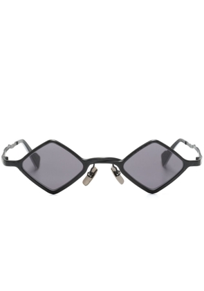 Kuboraum Mask Z14 geometric-frame sunglasses - Grey