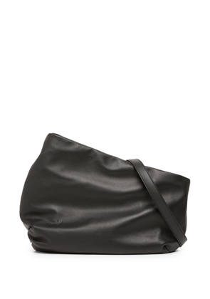 Marsèll Fanta asymmetric leather shoulder bag - Black