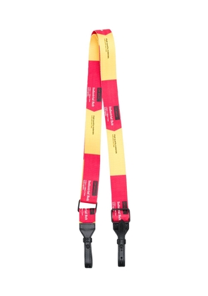 Off-White industrial logo bag strap - Red