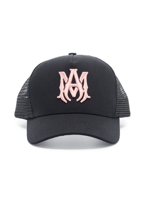 AMIRI MA logo-embroidered trucker hat - Black