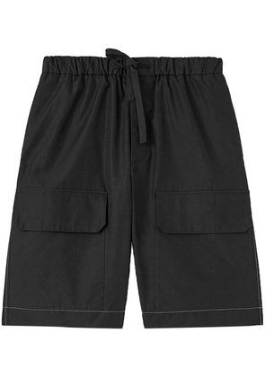 Jil Sander knee-length bermuda shorts - Black