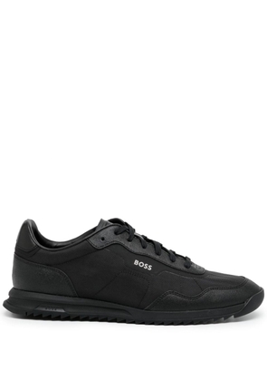 BOSS tonal low-top sneakers - Black