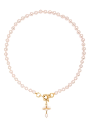 Vivienne Westwood Aleksa faux-pearl pendant necklace - Gold
