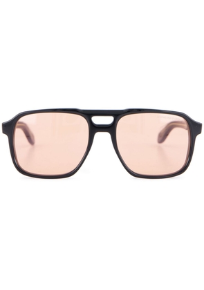 Retrosuperfuture tinted pilot-frame sunglasses - Black