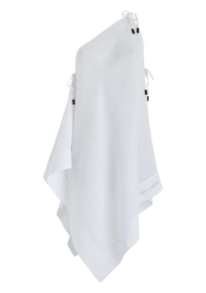 Vilebrequin x Angelo Tarlazzi Leika linen dress - White