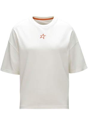 Perfect Moment Caleta logo-embroidered T-shirt - White