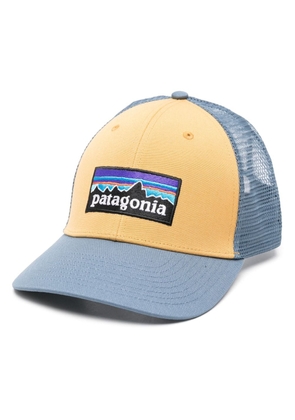 Patagonia P-6 logo-embroidered cap - Blue