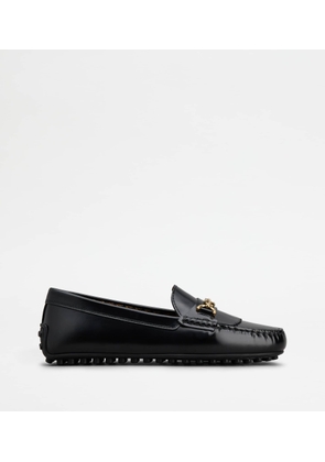 Tod's - City Gommino Driving Shoes in Leather, BLACK, 35 - Shoes