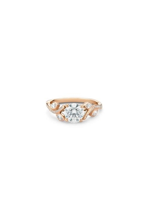 De Beers Adonis Rose Round Brilliant Diamond Ring In Rose Gold