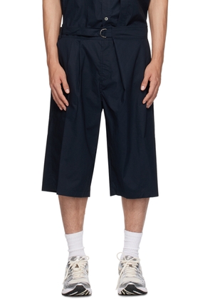 LE17SEPTEMBRE Navy Wrap Shorts