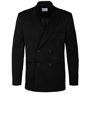 RTA Double Breasted Suit Blazer in Black - Black. Size 48 (also in ).
