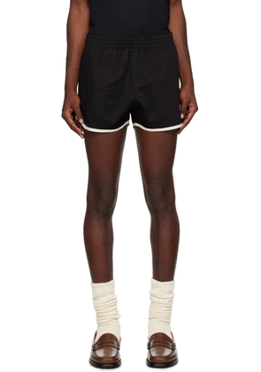HAULIER Black Monaco Shorts