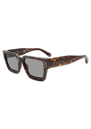 Philipp Plein Grey Square Mens Sunglasses SPP005M 722X 57