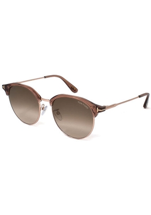 Tom Ford Brown Gradient Oval Unisex Sunglasses FT0889-K 45F 55