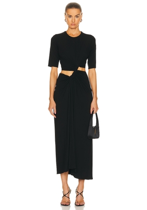 Sid Neigum Double Loop Knit Dress in Black - Black. Size S (also in ).