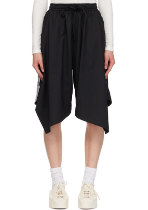 Y-3 Black Refined Woven Shorts