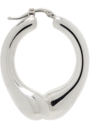 Jil Sander Silver Hoop Single Earring