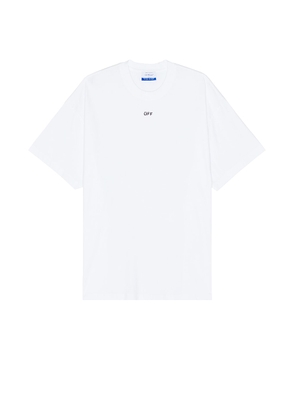 OFF-WHITE Off Stamp Over T-shirt in White & Black - White. Size L (also in ).