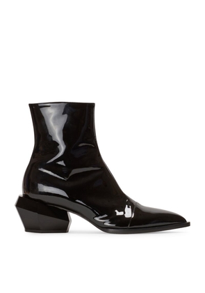 Balmain Suede Billy Ankle Boots