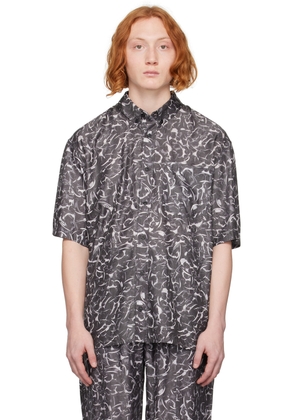 Han Kjobenhavn Gray Printed Shirt