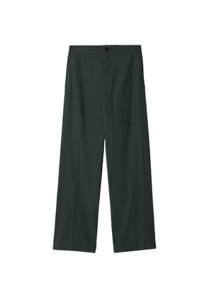 Burberry Cotton-Blend Tailored Trousers