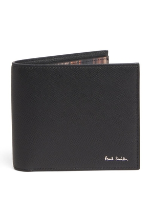 Paul Smith Leather Mini Blur Bifold Wallet