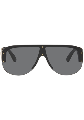 Versace Black Medusa Biggie Pilot Sunglasses